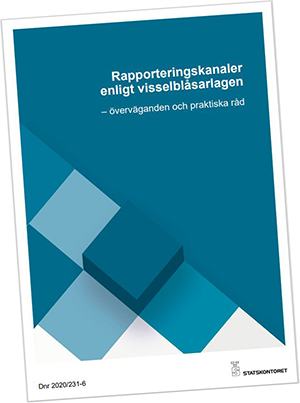 Omslag på PM Rapporteringskanaler enligt visselblåsarlagen – överväganden och praktiska råd